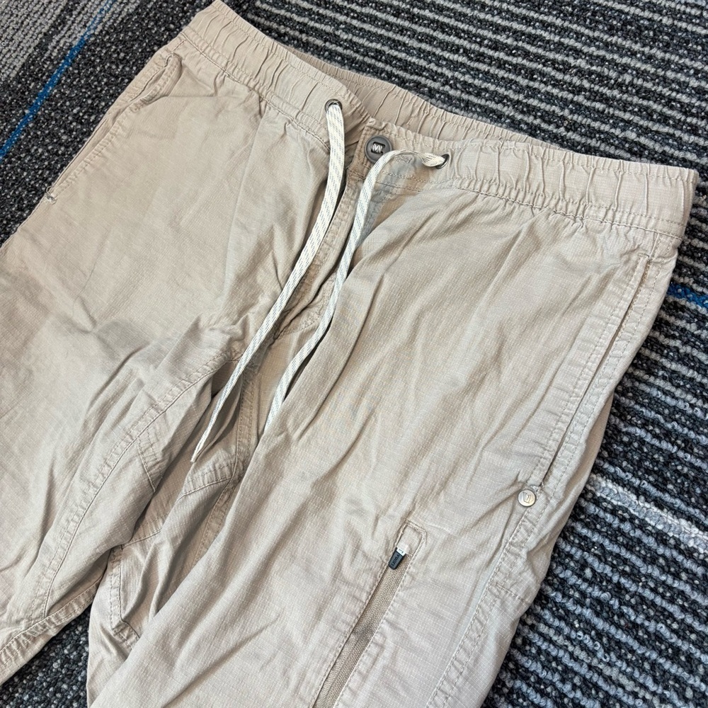 Vuori Women’s Rip Stop Pants khaki tan Large - Picture 3 of 9